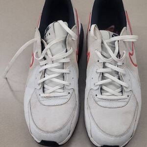 Nike Air Men's Sneakers in White and Red